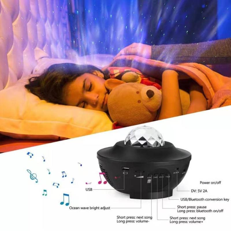 Smart LED Night Light Music Player