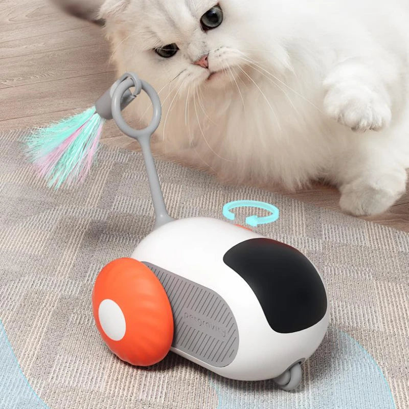 Interactive USB Cat Chasing Toy