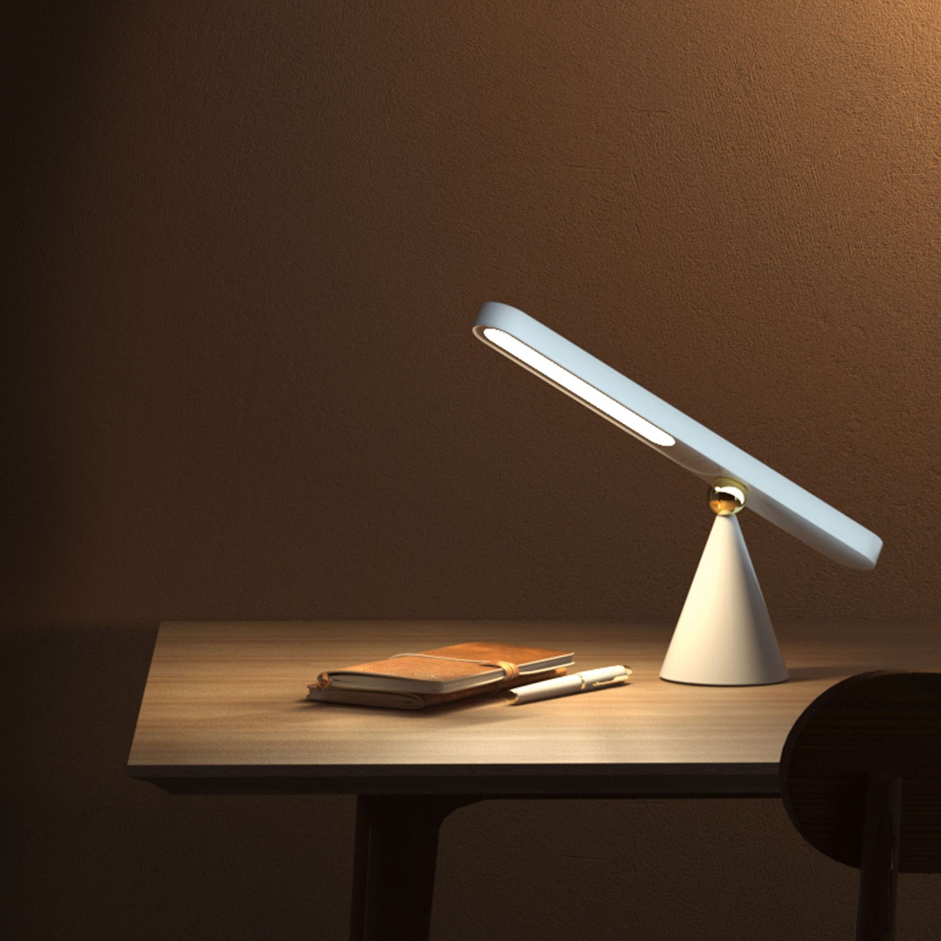 Magnetic Suction Wireless Reading Lamp