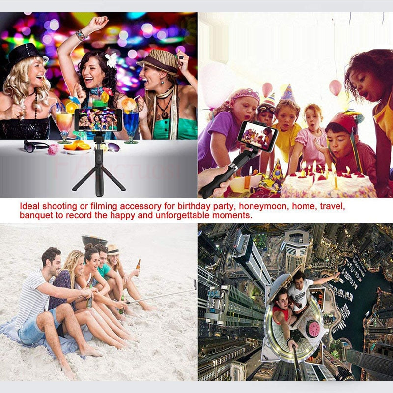 Universal Bluetooth Selfie Stick Tripod