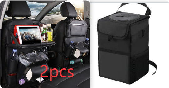 Leather Car Seat Back Organizer
