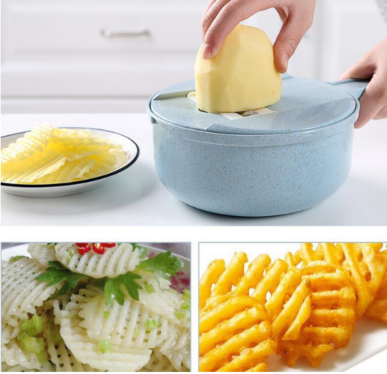 Multi Function Vegetable Mandoline Slicer