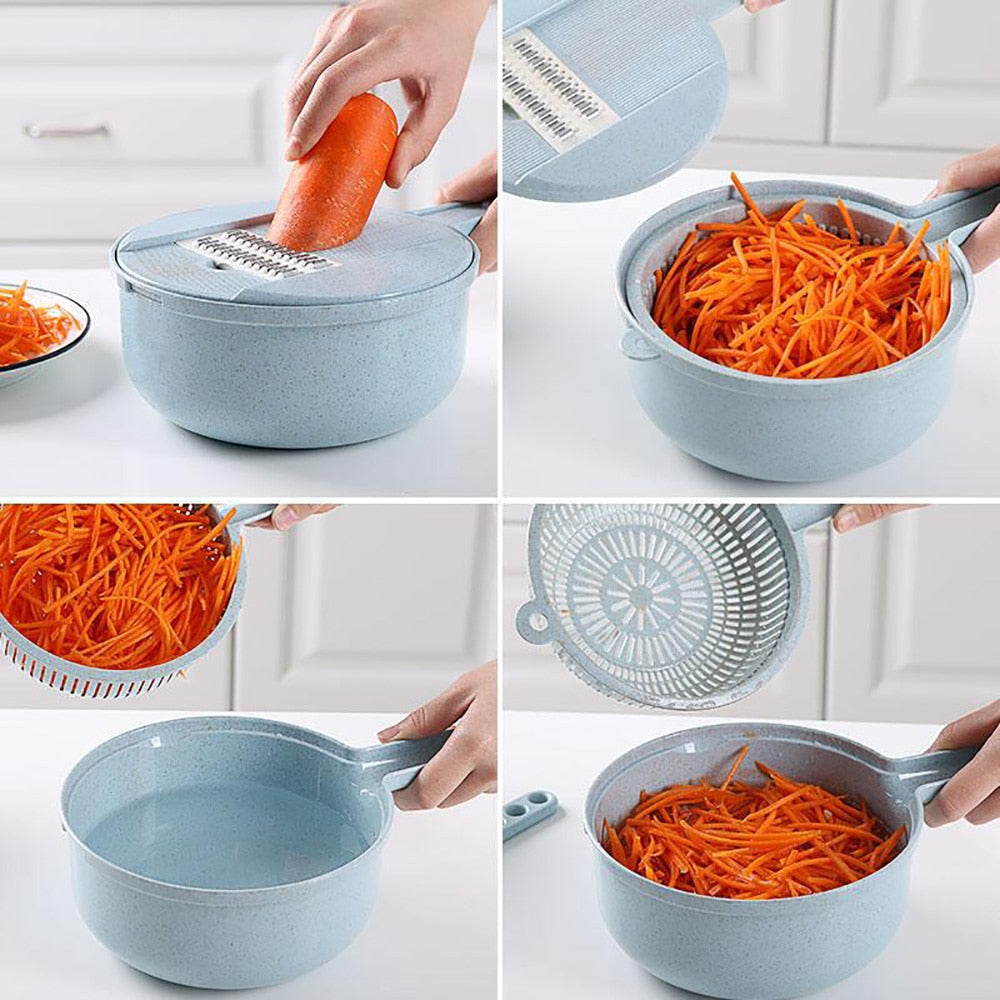 Multi Function Vegetable Mandoline Slicer
