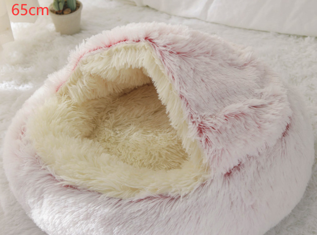Soft Long Plush Pet Bed