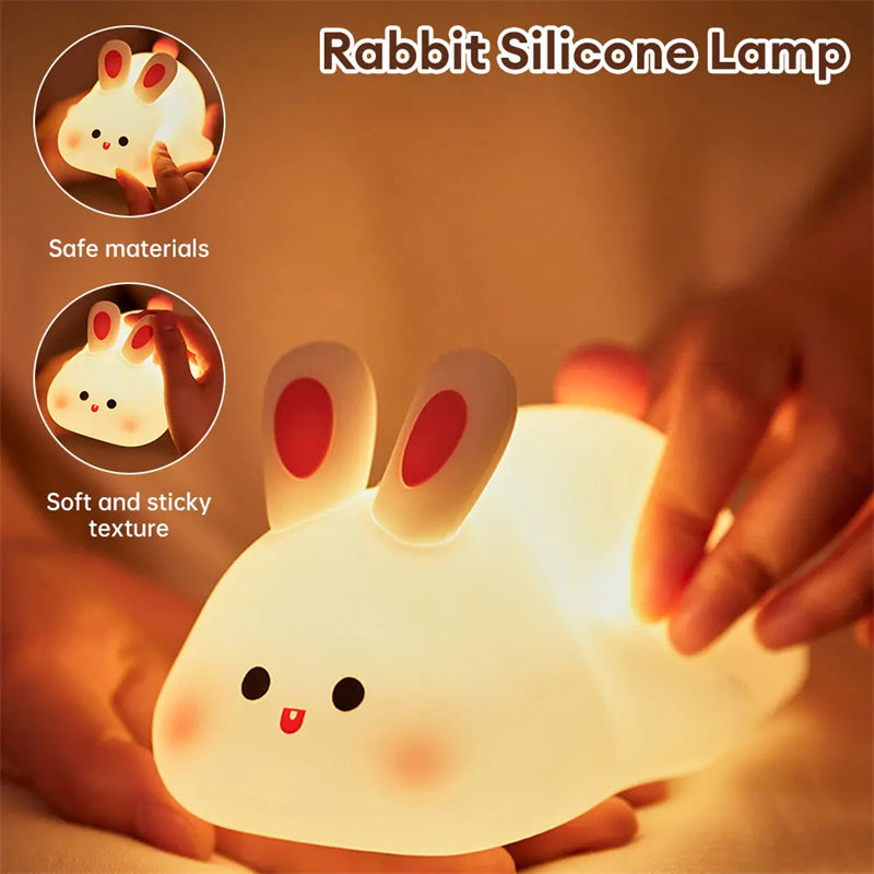 Cartoon Bunny Touch Sensor Nightlight