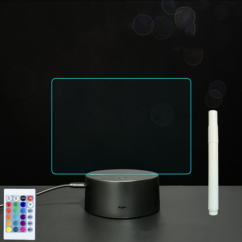 3D Acrylic Message Board Light