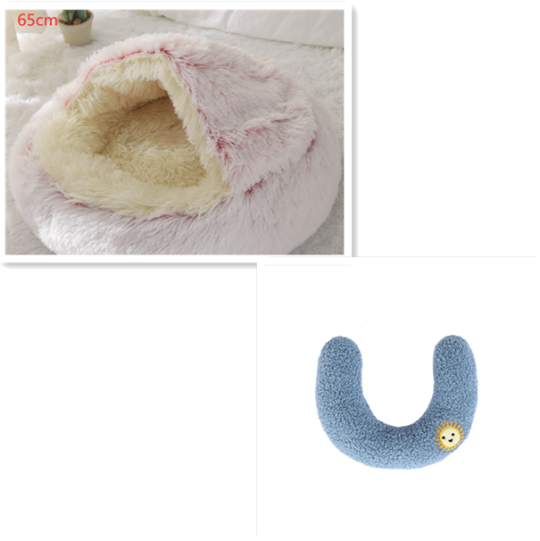 Soft Long Plush Pet Bed