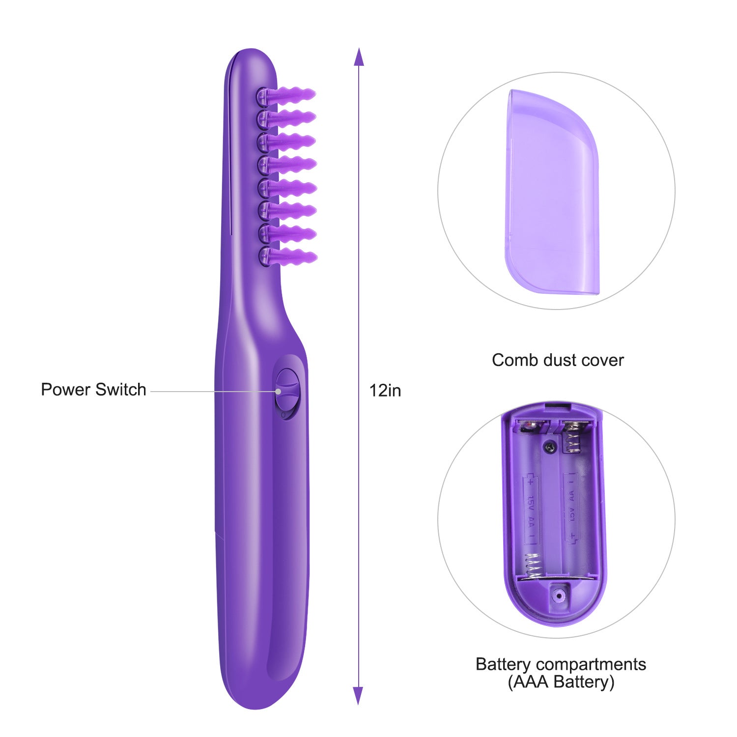 Electric Scalp Massage Hair Brush