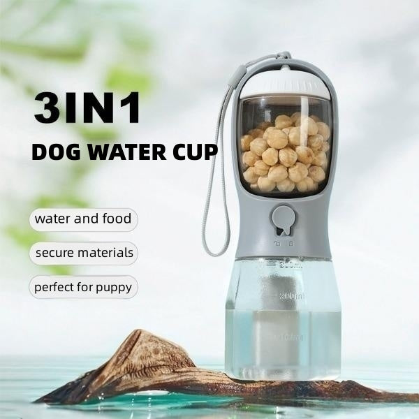 Portable Three In One Pet Cup