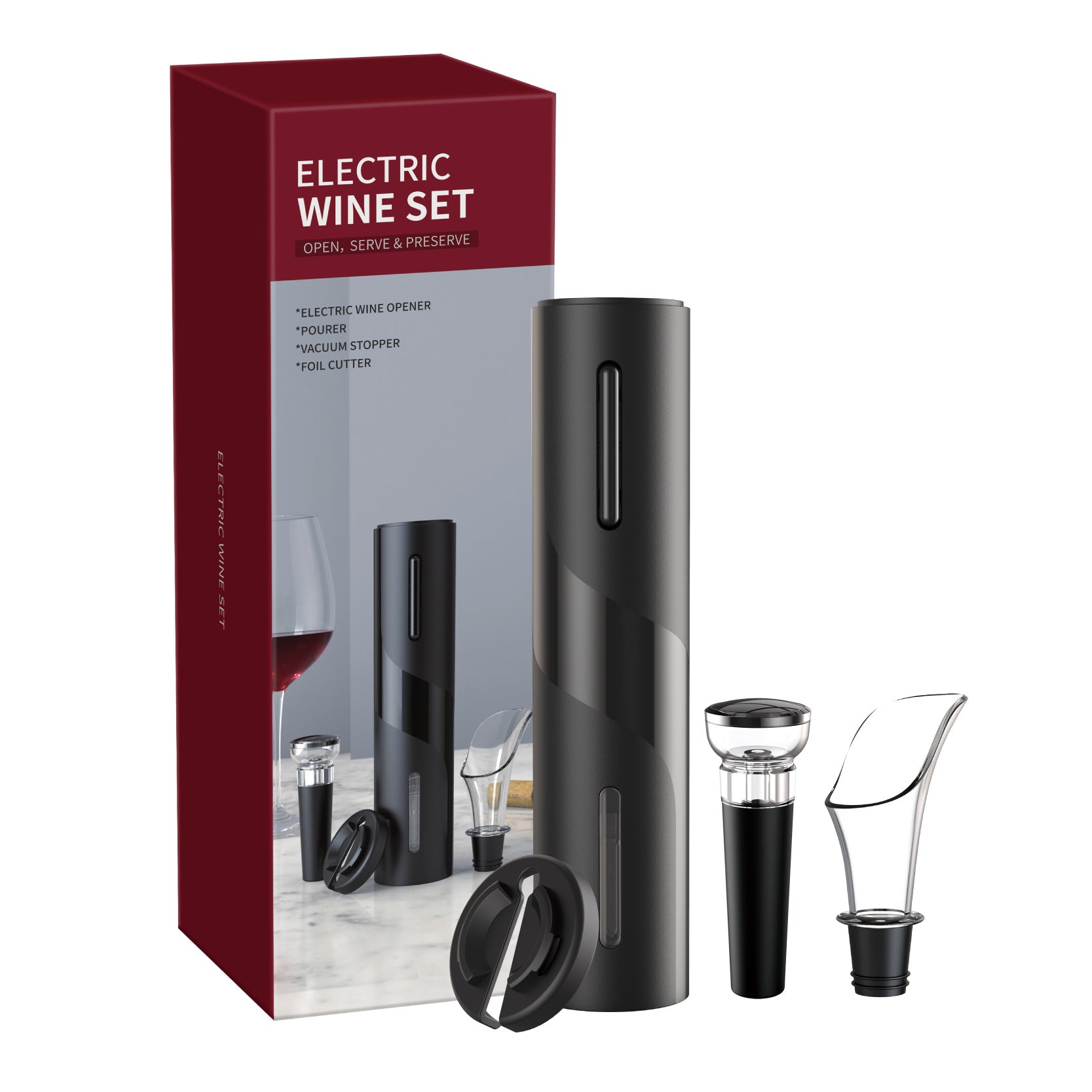 Automatic Electric Wine Bottle Opener