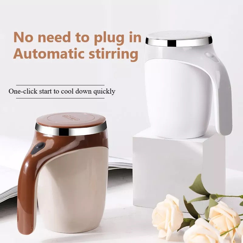 Electric Magnetic Self Stirring Cup