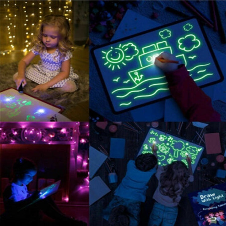 Educational 3D Light Drawing Board