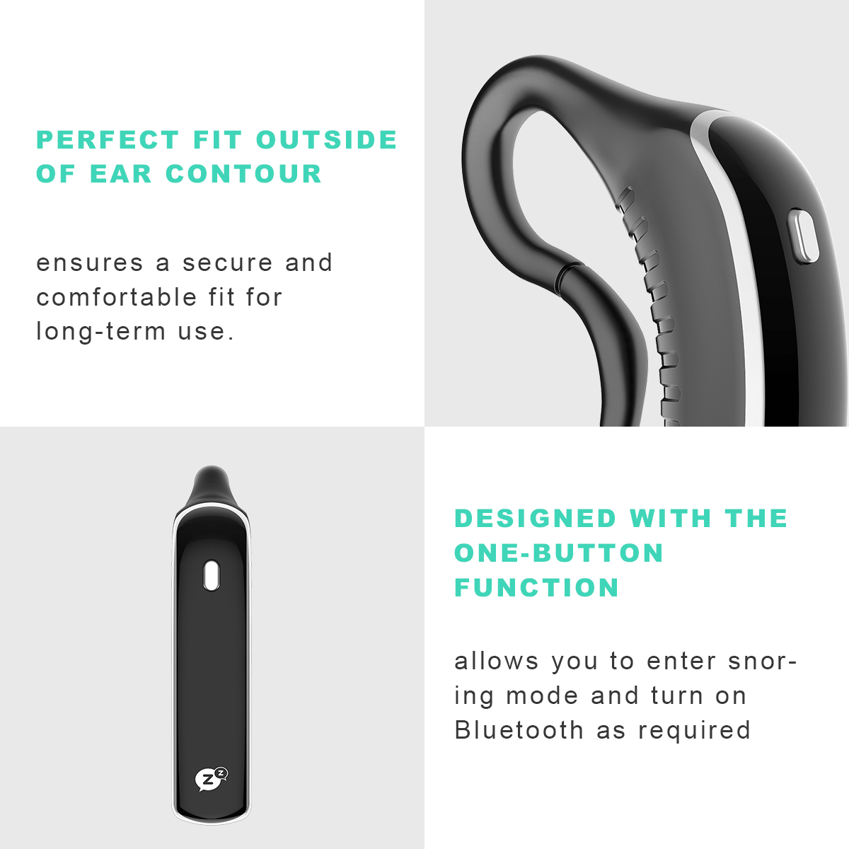 Anti Snoring Bluetooth Sleeping Device