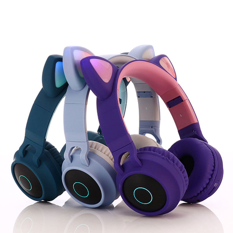 Cute Wireless Bluetooth Stereo Headphones