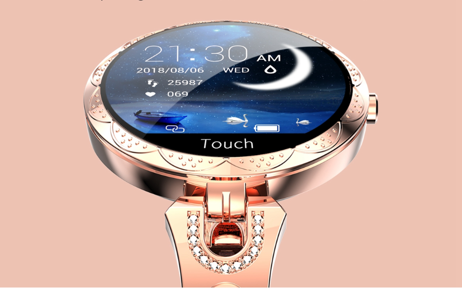 Fashion Waterproof Women Smart Watch