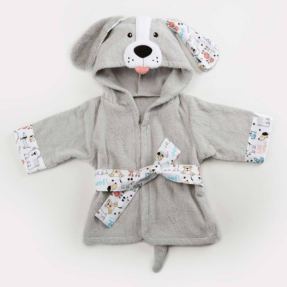 Cotton Baby Animal Hooded Bathrobe
