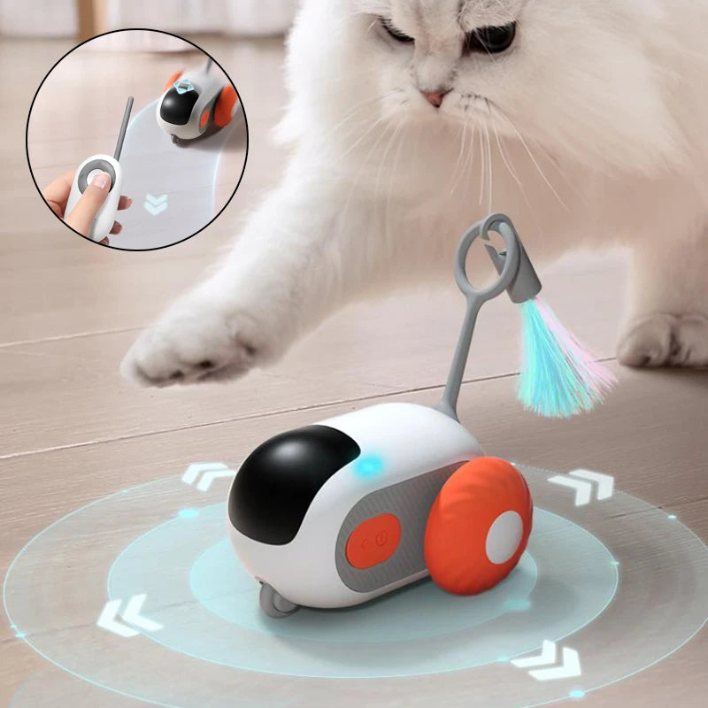 Interactive USB Cat Chasing Toy