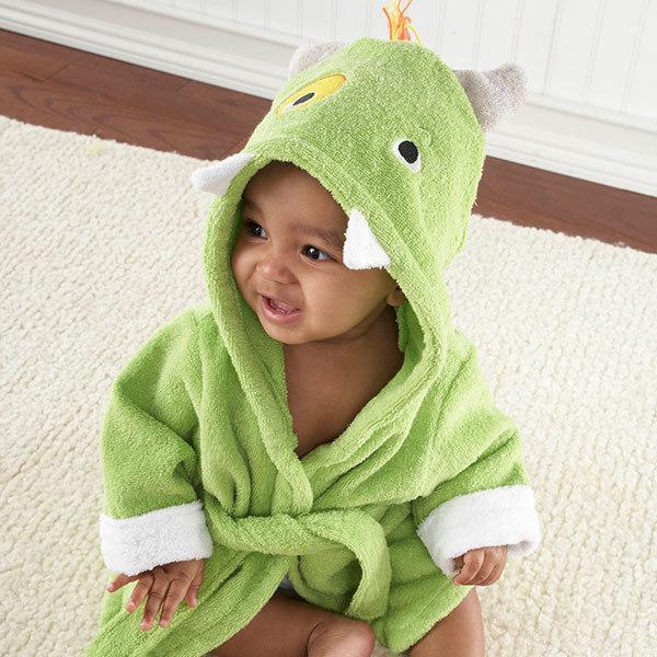 Cotton Baby Animal Hooded Bathrobe