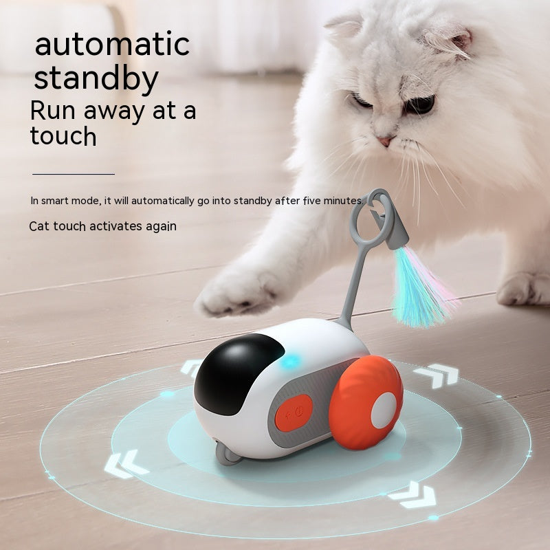 Interactive USB Cat Chasing Toy