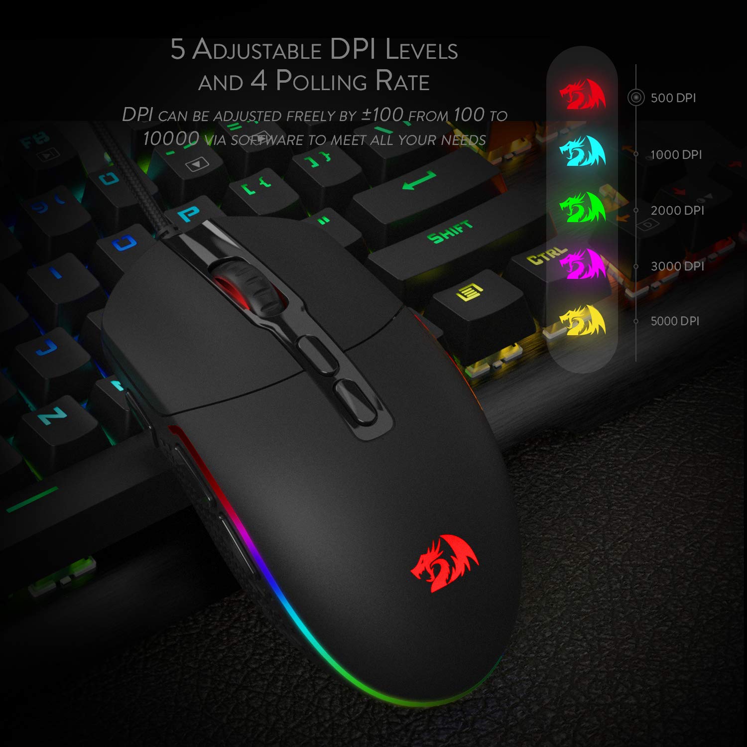High Precision Wired Gaming Mouse