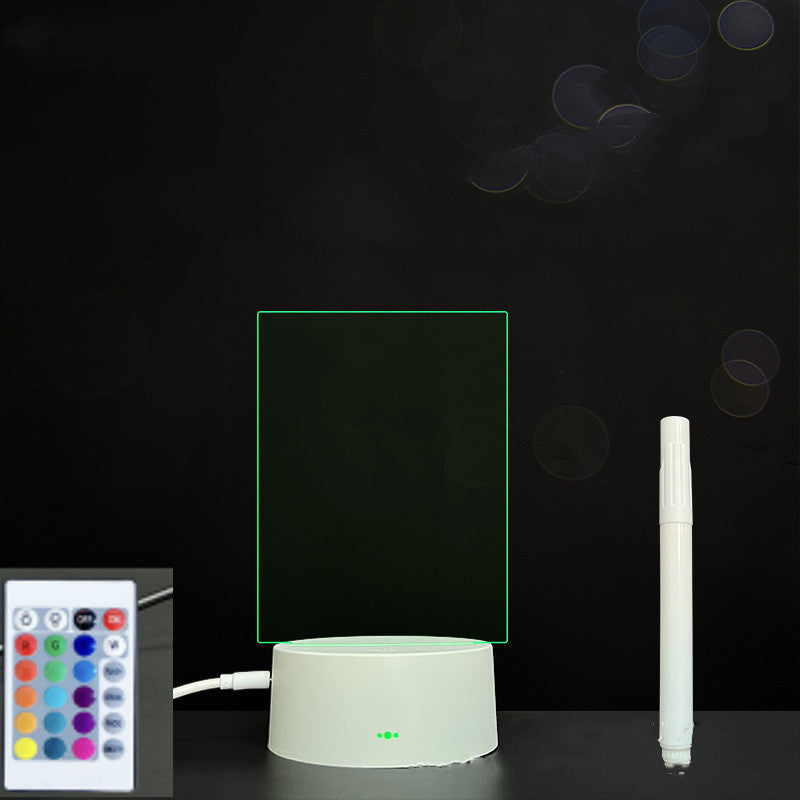 3D Acrylic Message Board Light