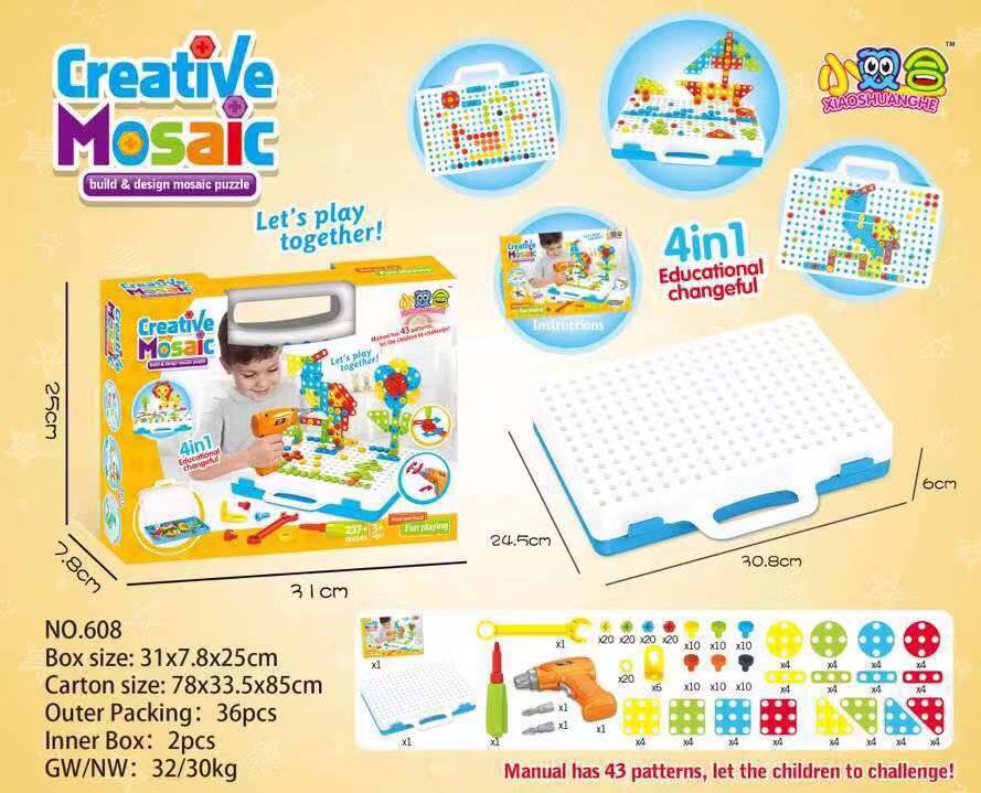 Educational Creative Building Block Set