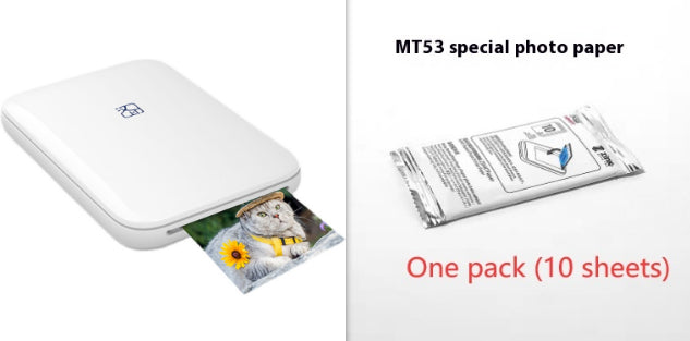 Bluetooth Portable Color Photo Printer