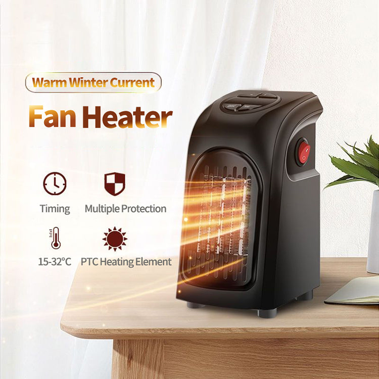 Portable Electric Room Heater Fan