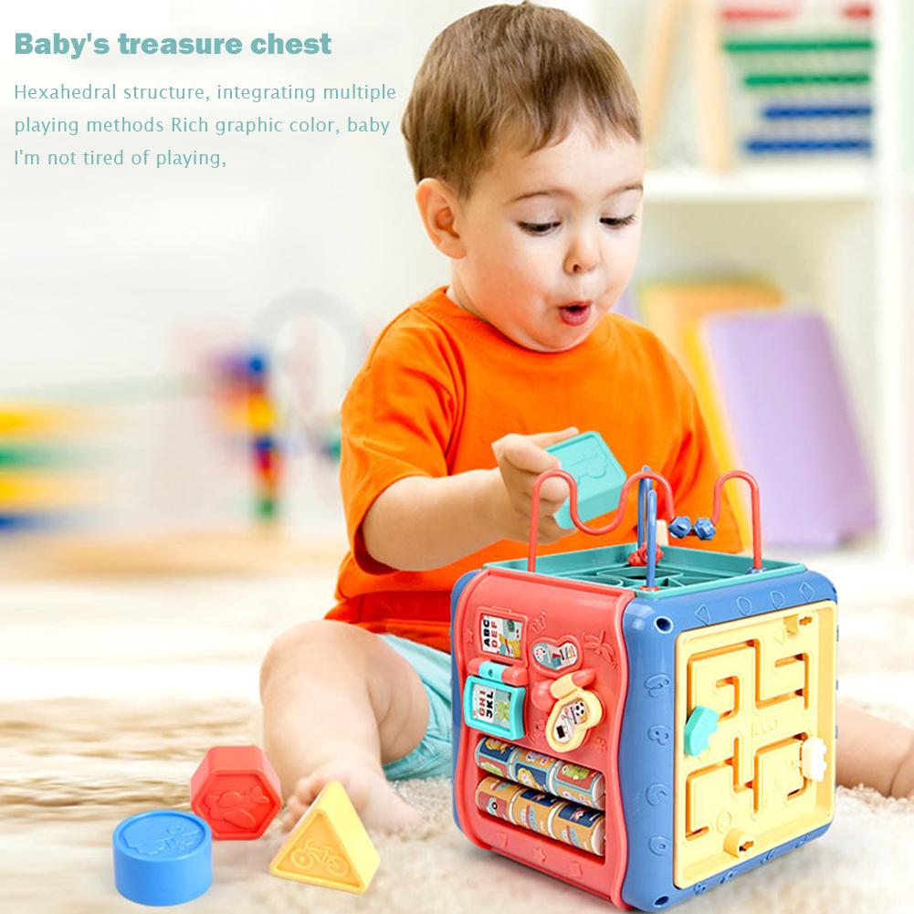 Educational Hexahedron Learning Toy Baby