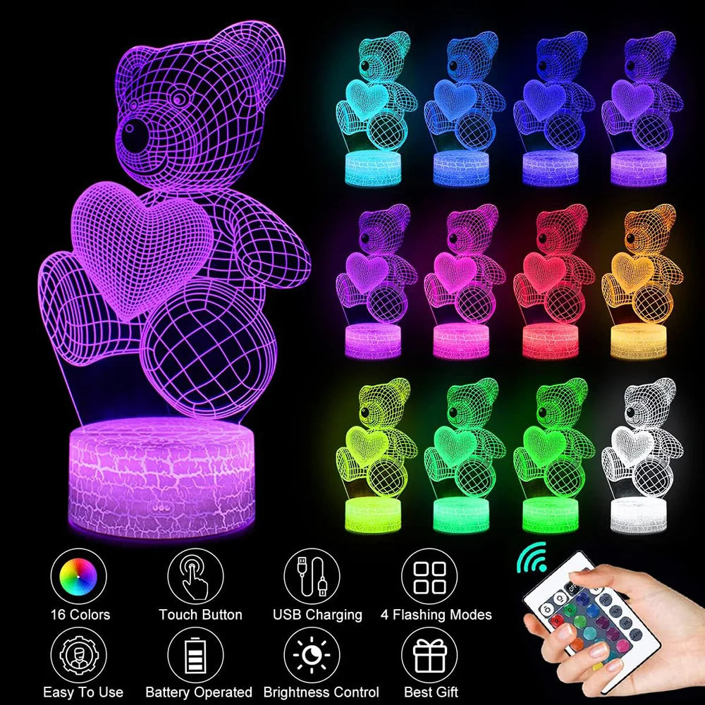 Acrylic USB LED Neon Lamp