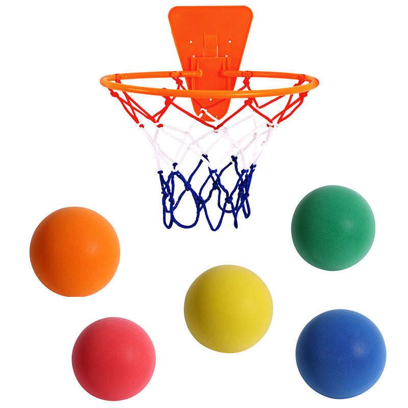Indoor Silent Foam Basketball Toy