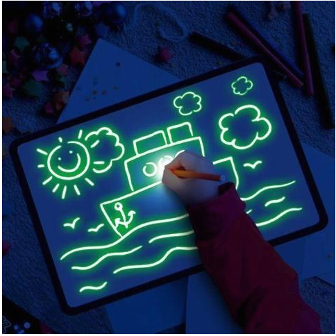 Educational 3D Light Drawing Board