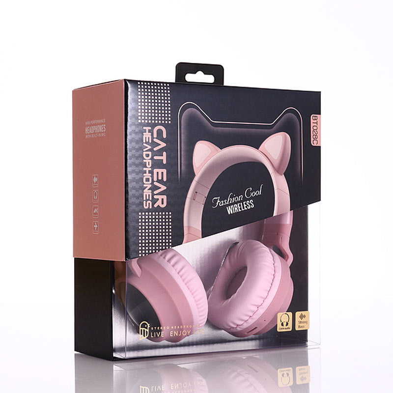 Cute Wireless Bluetooth Stereo Headphones