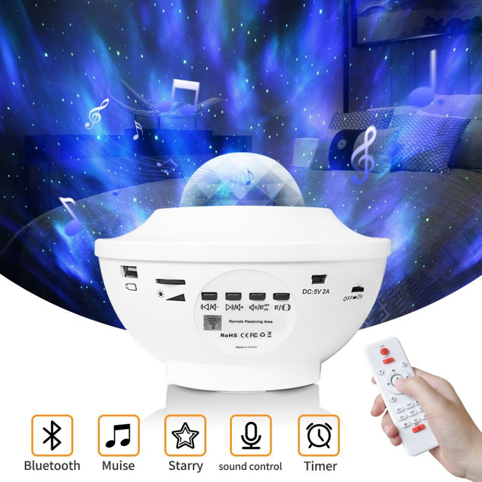 Smart LED Night Light Music Player