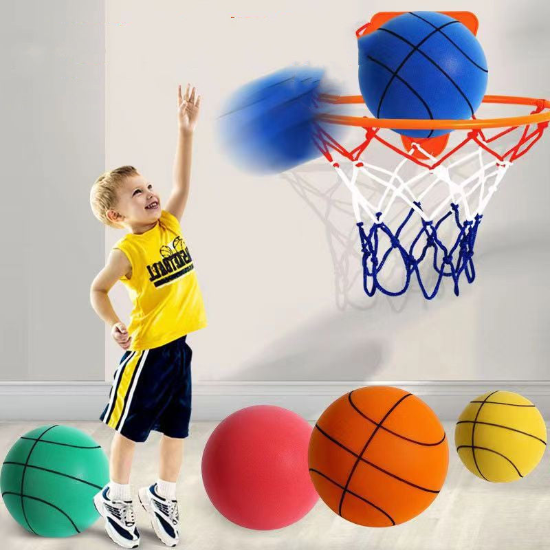 Indoor Silent Foam Basketball Toy