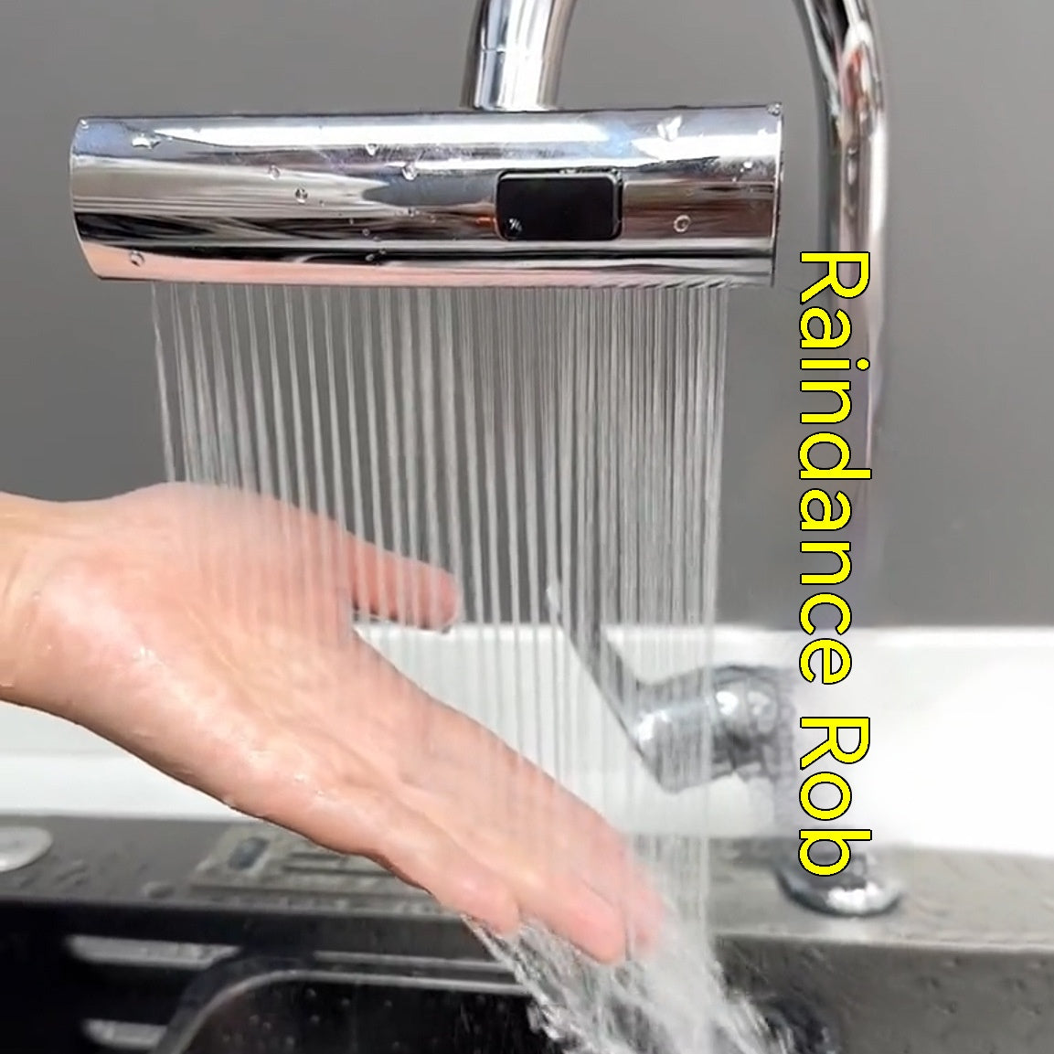 Universal Rotating Faucet Waterfall Bubbler