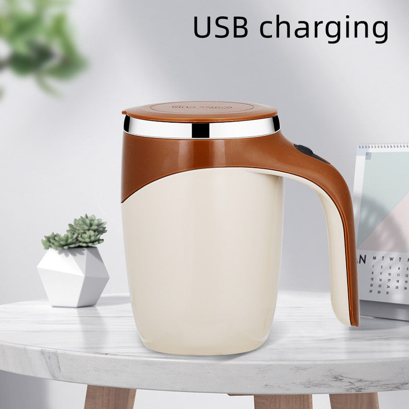 Electric Magnetic Self Stirring Cup