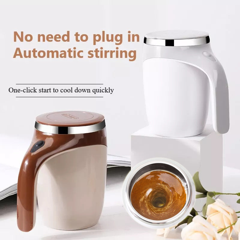 Electric Magnetic Self Stirring Cup